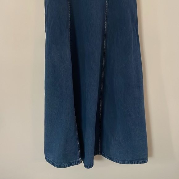 Vintage Denim Jumper Dress - Picture 3 of 8